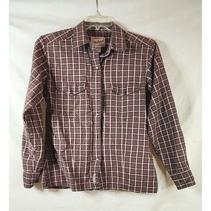 Woolrich Plaid Shirt Womens Medium